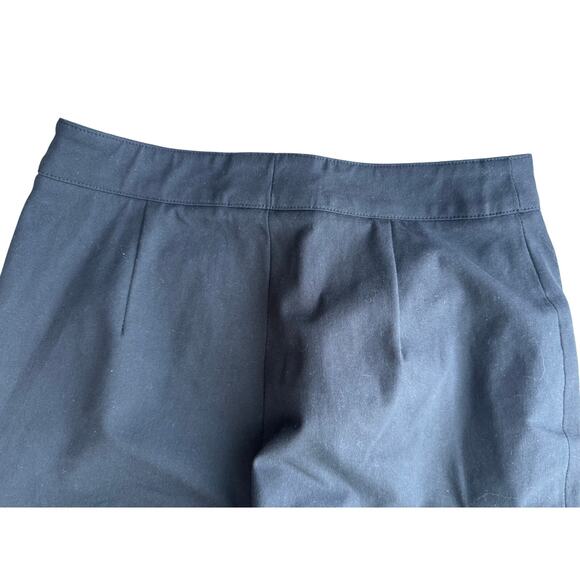 Piazza Sempione Brigette Black Ankle Stretch Trousers Italy 38 US 2 Like New - Picture 6 of 10